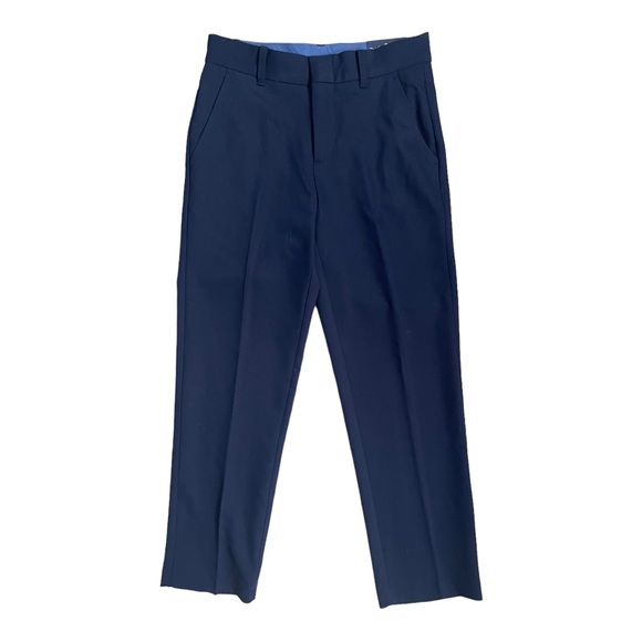 IZOD Boy’s Bi-Stretch Pleated Navy Dress Pants NWT - Picture 1 of 13
